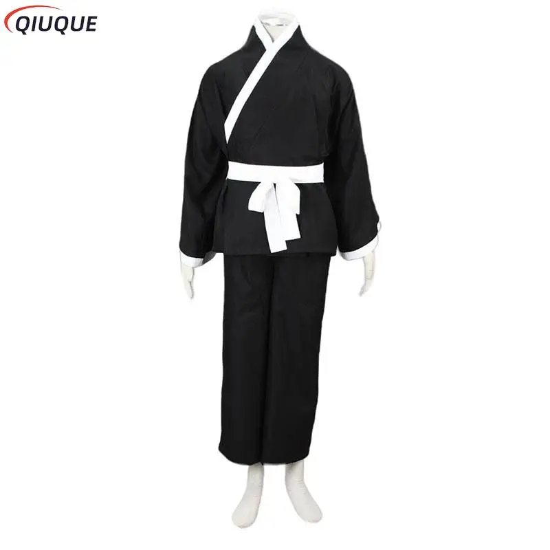 Kuchiki Byakuya Cosplay Bleach Thousand Year Blood War Cosplay Costume Wig Gotei 13 Team 6 Captain Robe Kimono Outfits