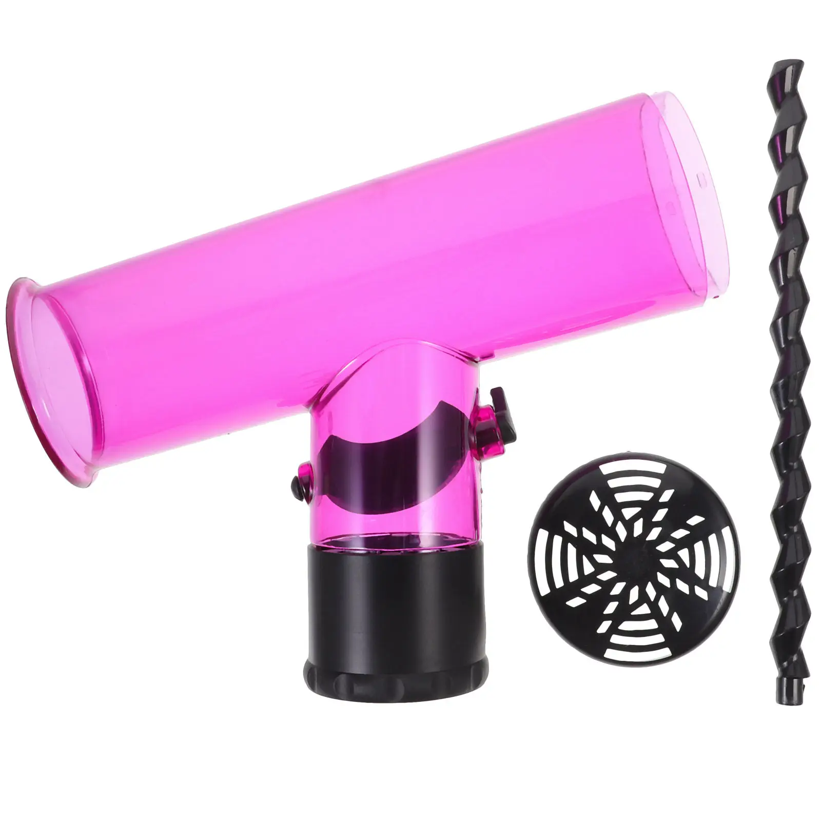 Hair Dryer Curl Diffuser Tool Fits 4-5.5cm Round Outlets High Temp Pc Material Rotatable Left Right for
