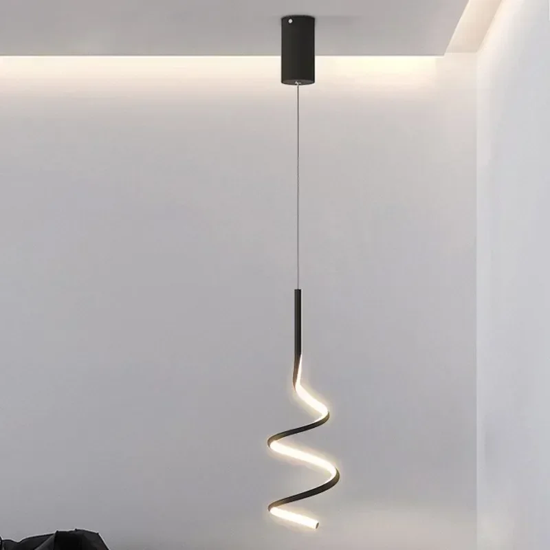 

Nordic LED Pendant Light Indoor Lighting Home Hanging Lamp Decoration For Bedroom Dining Table Living Room Stairs Chandeliers