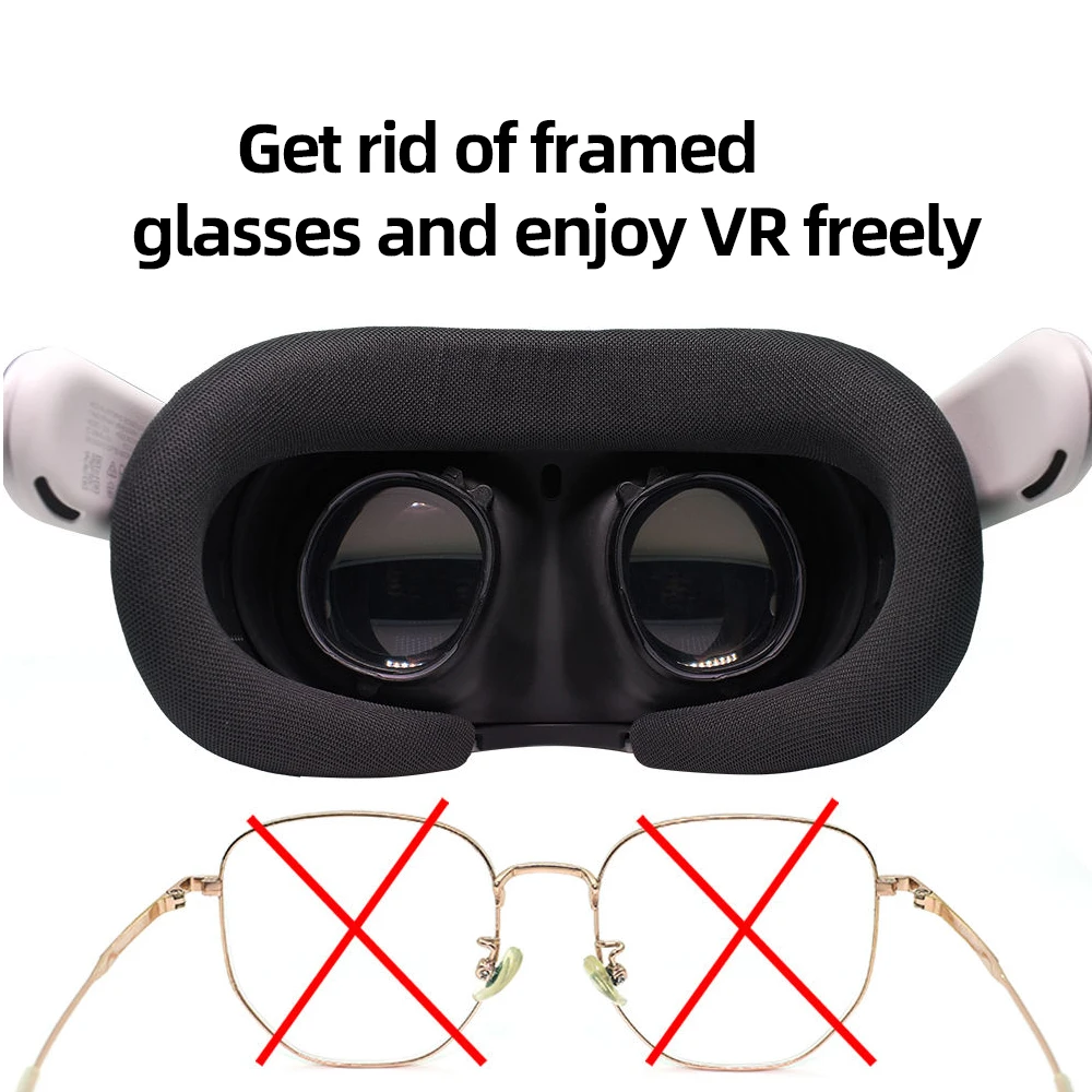 For  VR Meta/Oculus Quest 3 Magnetic Myopia Glasses Lens Quest 3 Accessories