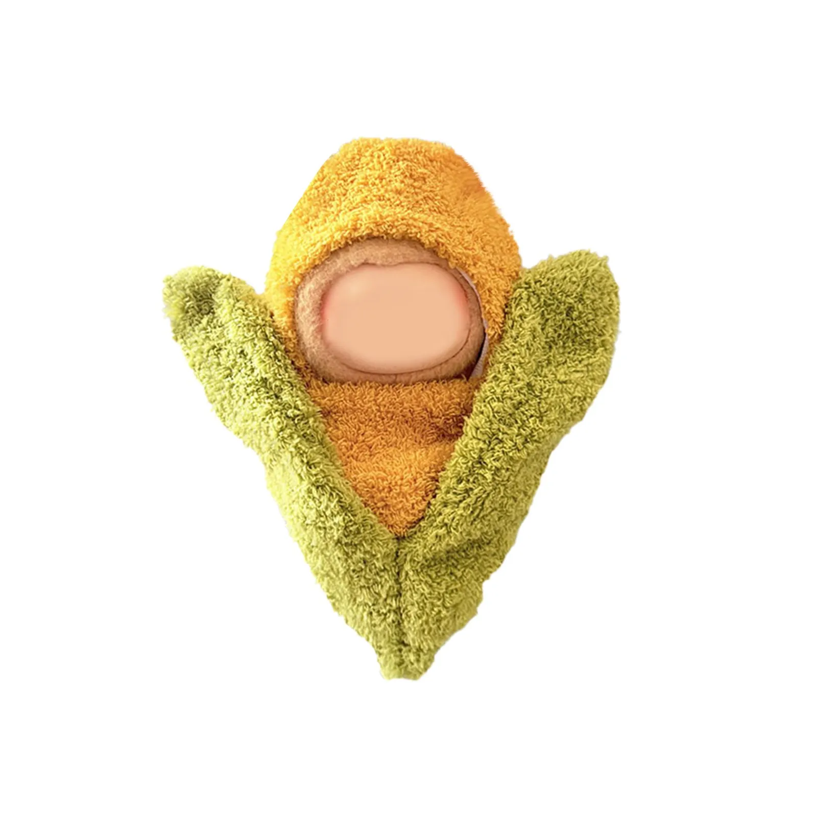For 17cm Labubu Trendy Outfit Corn Lovely Design Labubu Accessories Labubu Clothes (No Doll)