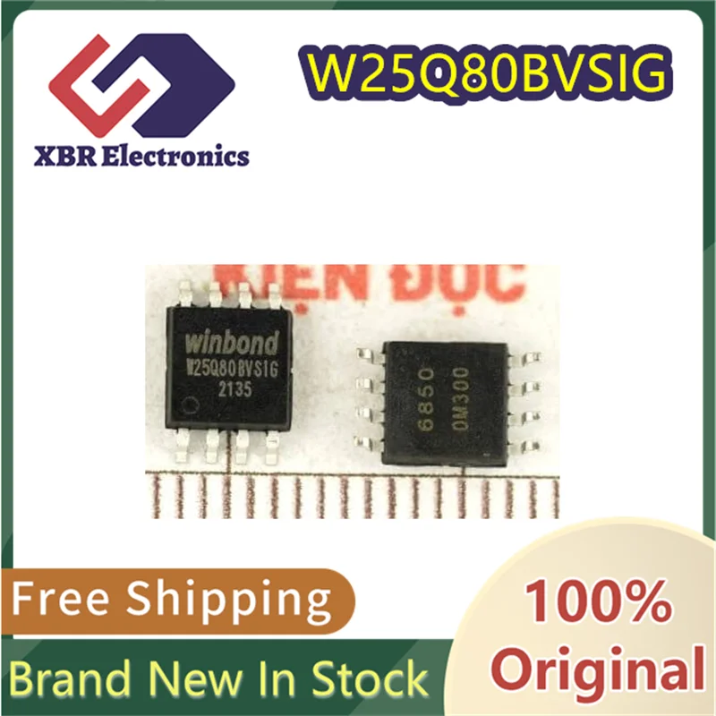 

(20/100 pieces) W25Q80 W25Q80BVSIG W25Q80BVSSIG memory flash memory chip original IC electronics free shipping