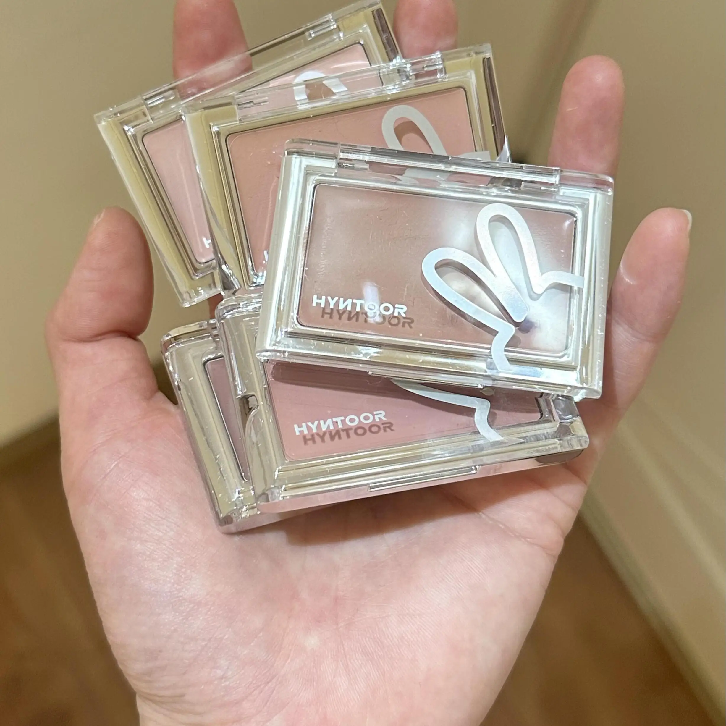 HYNTOOR 頬紅クリームシュリンク拡張色明るくコンシーラー保湿着やすい顔頬メイク