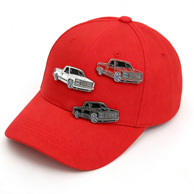Retro Auto Mexiko-Stil Metall-Clip-Pin Golf-Hut-Clip Markierungsnadeln Trendiger Mützen-Clip Kleidungs- und Taschen-Pin Schmuck Geschenke für Auto-Enthusiasten – Detail 4