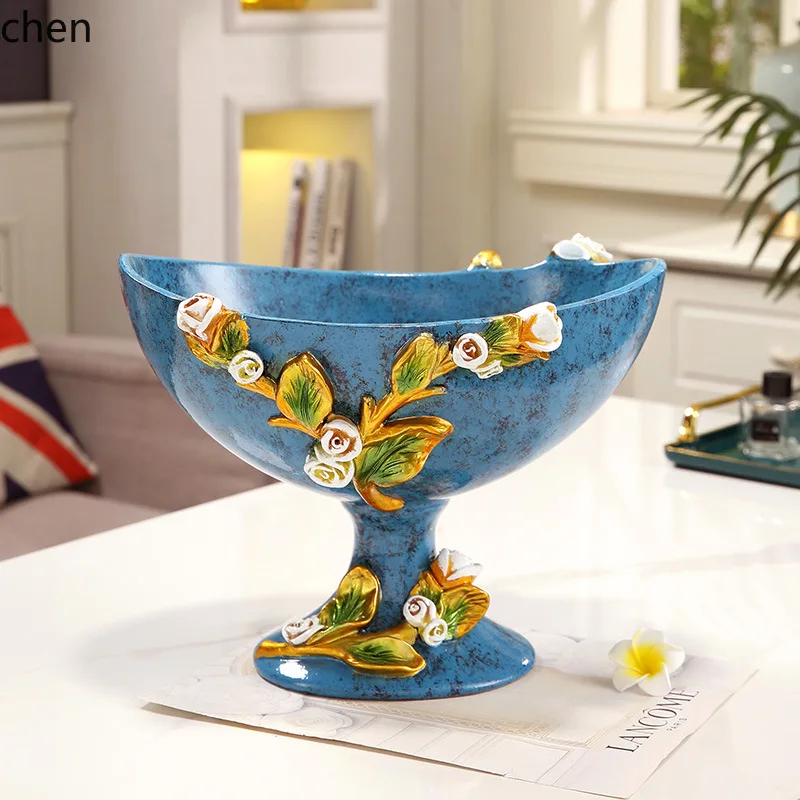 

14-WW fruit plate practical set - living room desktop household tissue box coffee table decorative ornament