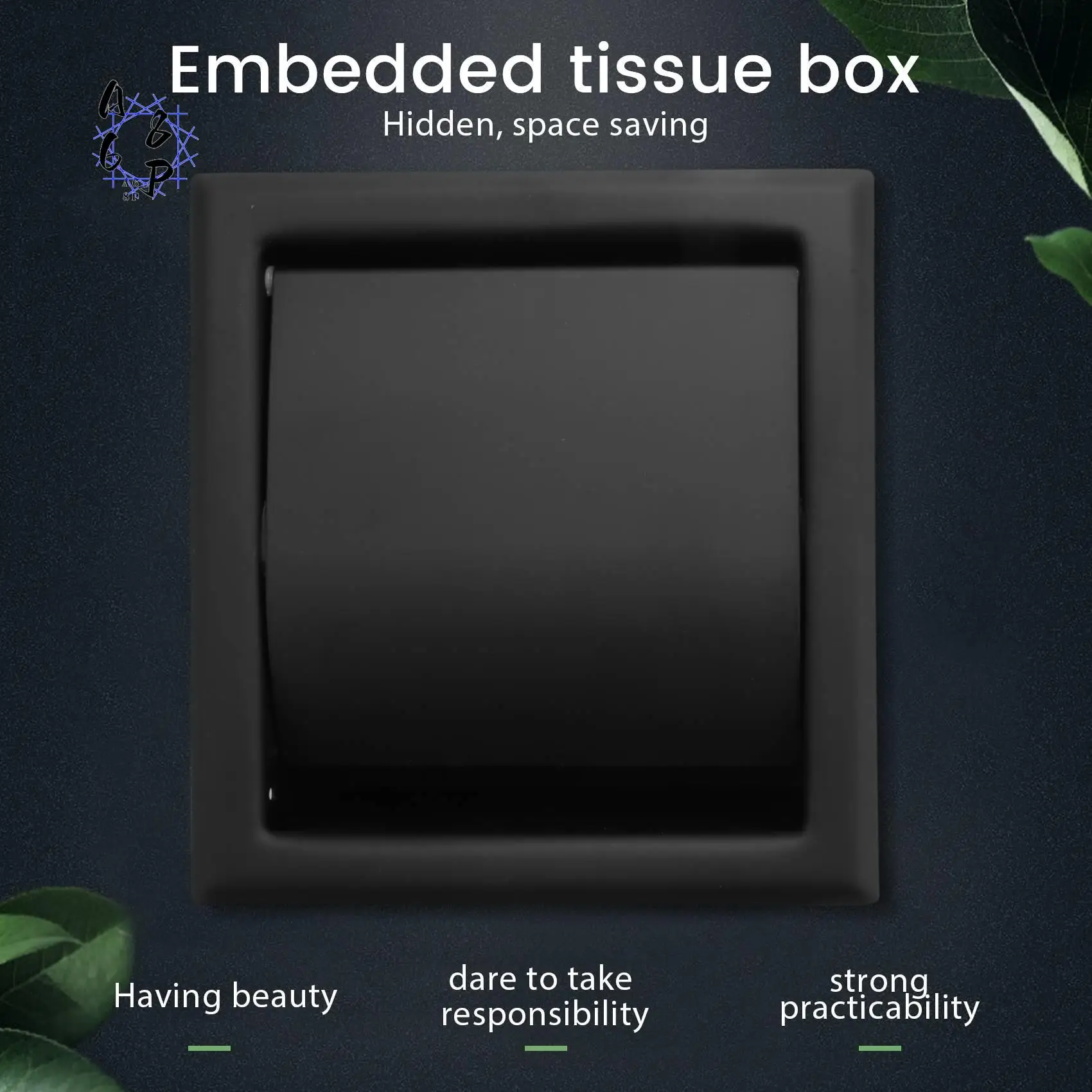 

A68P-встраиваемый держатель для туалетной бумаги, двойная коробка для рулонной бумаги из нержавеющей стали для ванной комнаты, настенная полка для хранения бумаги