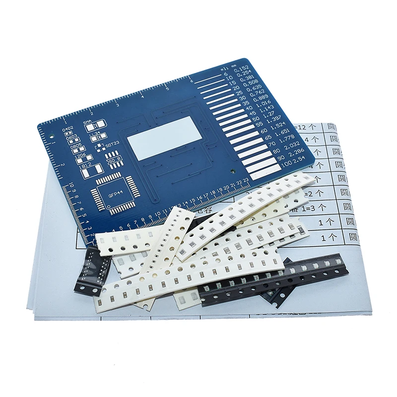 CD4017 Rotating LED SMD NE555 Soldering Practice Board DIY Kit Fanny Skill Training Electronic Suit
