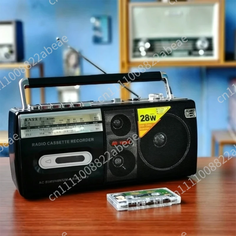 RX-M70USB Portable Vintage Retro USB AM/FM/SW Multiband Radio Stereo Wireless Bluetooth Boombox Mp3 Audio Cassette Tape Player R