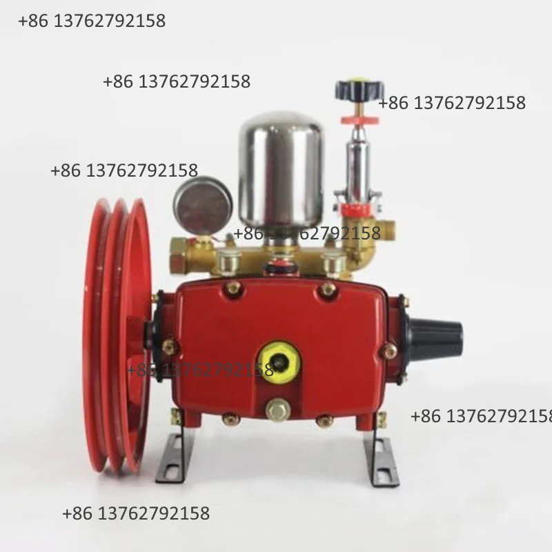 29/60 Agricultural High Pressure 3-Cylinder Plunger Pump Sprayer Pump Head Fog Cannon Machine Water Pump For Farm Spraying view 6