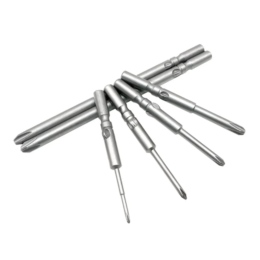 1PC Magnetic Cross Screwdriver Bit 4mm Round Shank PH00/PH0/PH1/PH2 For 800 Electric Screwdriver Cordless Drills 4 Mm