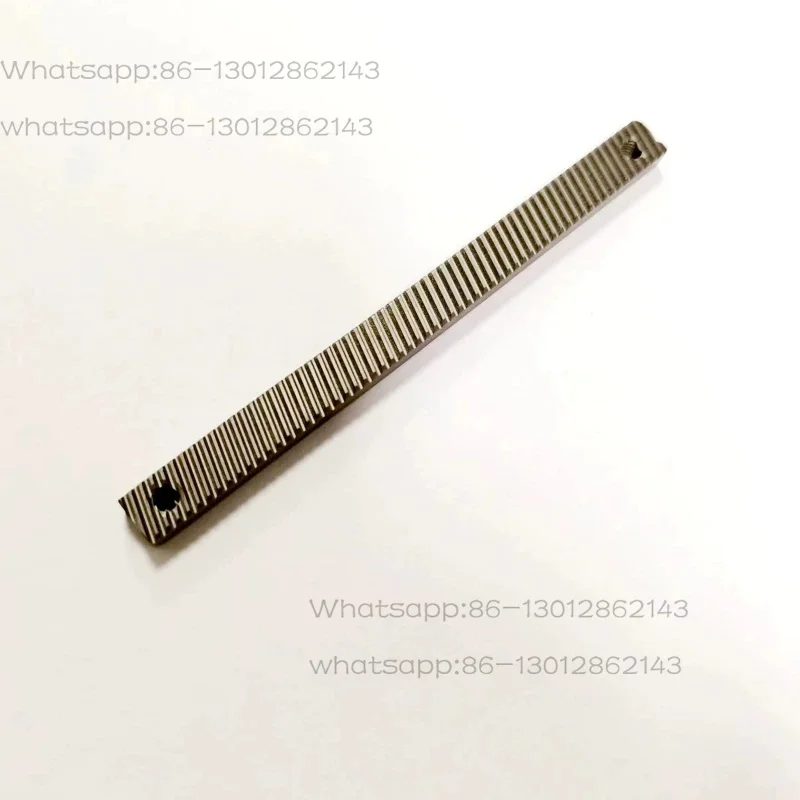 Precision Adjustment Rack, 0.5 Module, 17 Teeth, 100 mm, Sliding Table Compatible Rack-and-Pinion, Platform Gear