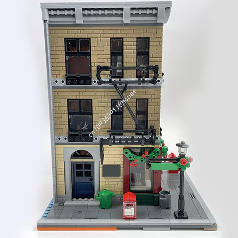 767PCS Super Heroe Peter's Apartment/Nelson & Murdock Office/Irish Pub Modular Model Moc Building Blocks Stacking Brick Creative