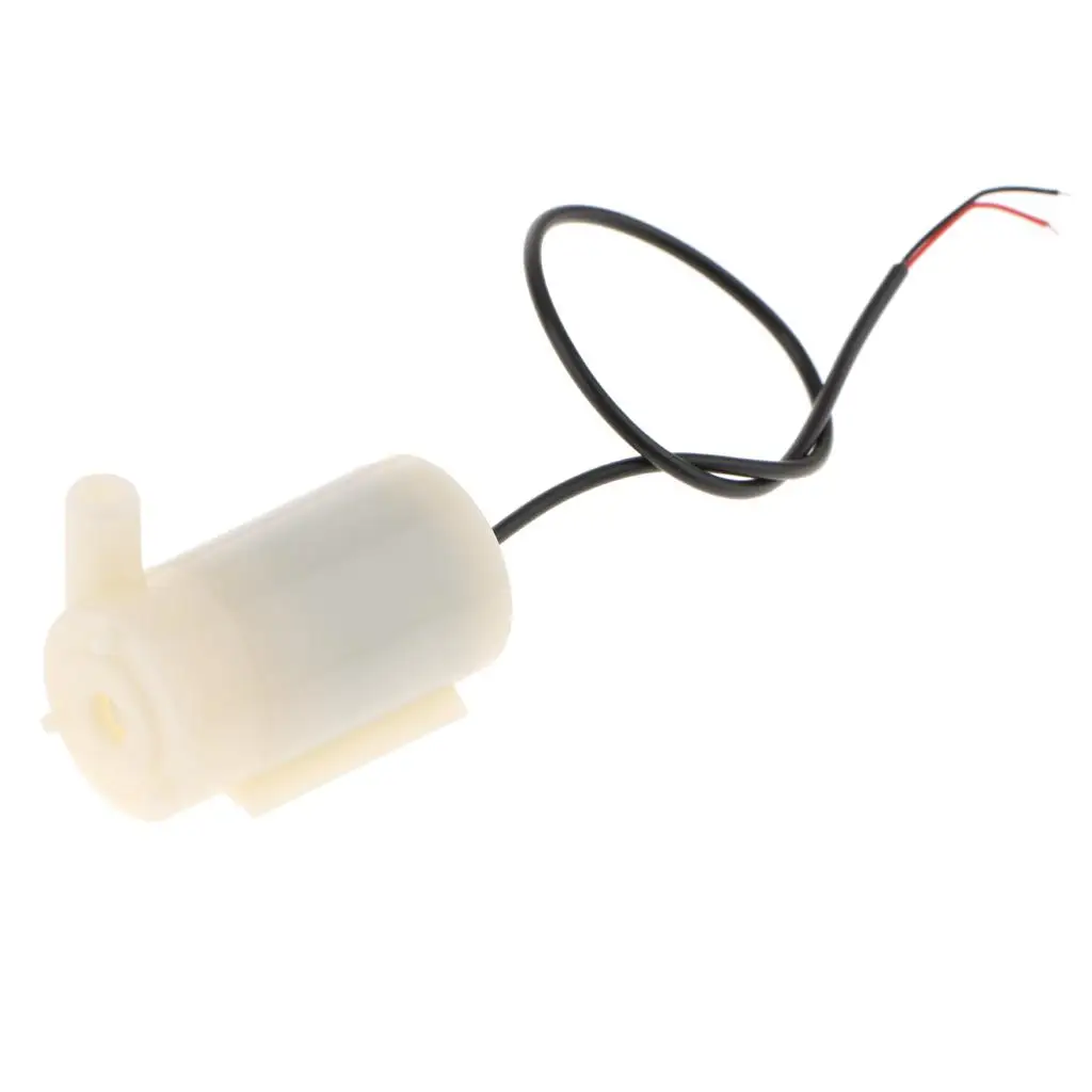 Micro Submersible Water Pump Mini DC Motor Pump Water Cooling Pump for Plant Watering and Fountain Accessories