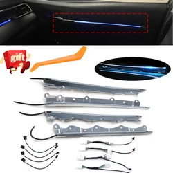 Ambient Light Decorative Light LED Car 4 Door Light For Toyota Camry 8 Generation 2019 2020 2021 Atmosphere Lamp Ice Blue 12V
