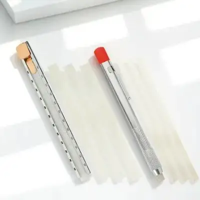 

1 set 1 Set Natural Soapstone Marker Flat Soapstone Pencil For Welder Write Drawing Tool Metal Fabrication Construction Textile