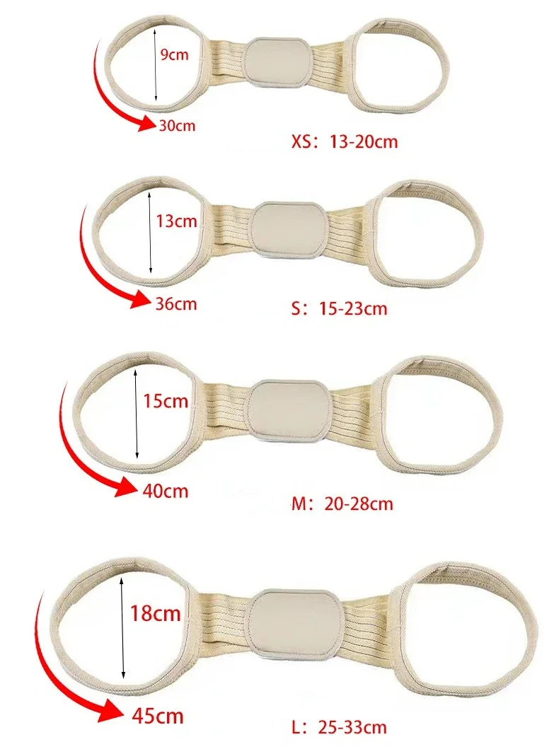 New Adult Child Back Posture Corrector ClavicleSupport Spine Alignment Shoulder Straightener Brace Strap Adjustable Comfort Wear