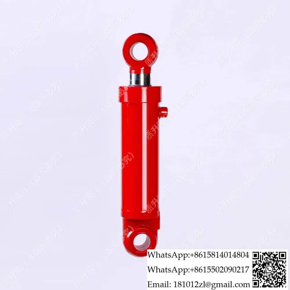 Two-way 12-ton HSG100*63 hydraulic station double-acting lifting heavy-duty hydraulic cylinder