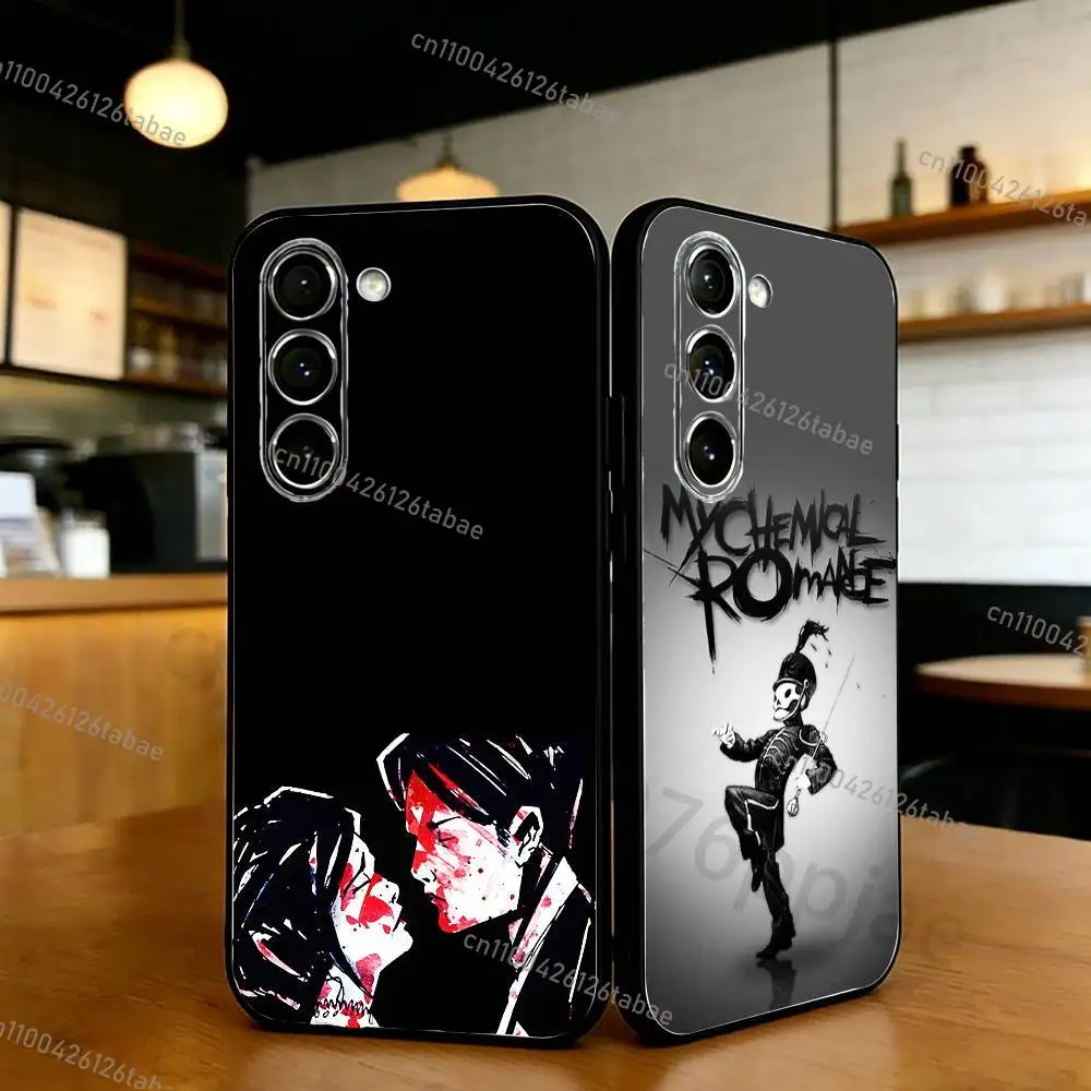 THE BLACK PARADE Phone Case For Samsung S20,21,22,23,24,25,26 Ultra,Plus,Lite Black Soft Cover