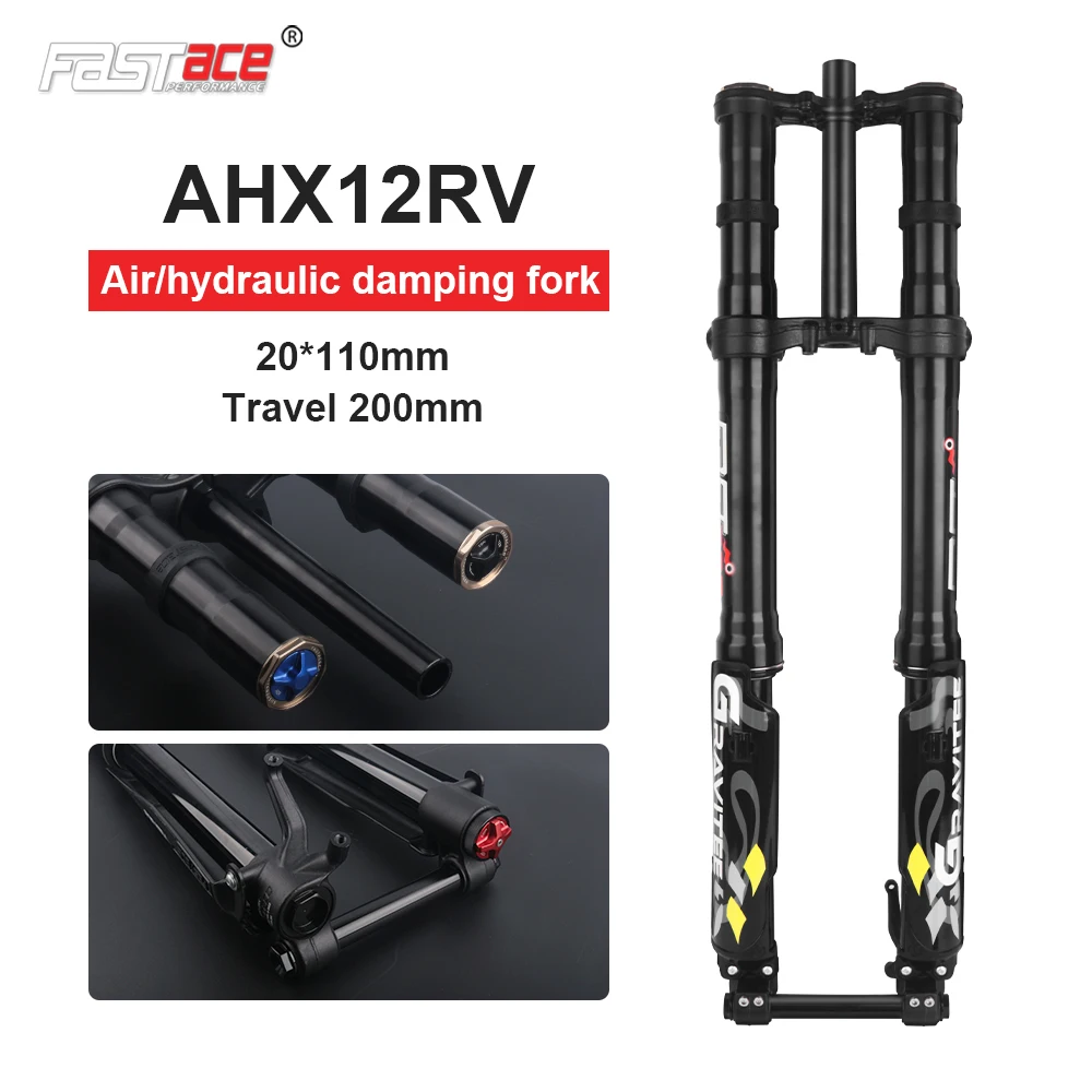 Fastace AHX12RV Front Suspension Electric Dirty Bike Fork 60lbs for Talaria Sting ERIDE PRO EMTB Bike Fork