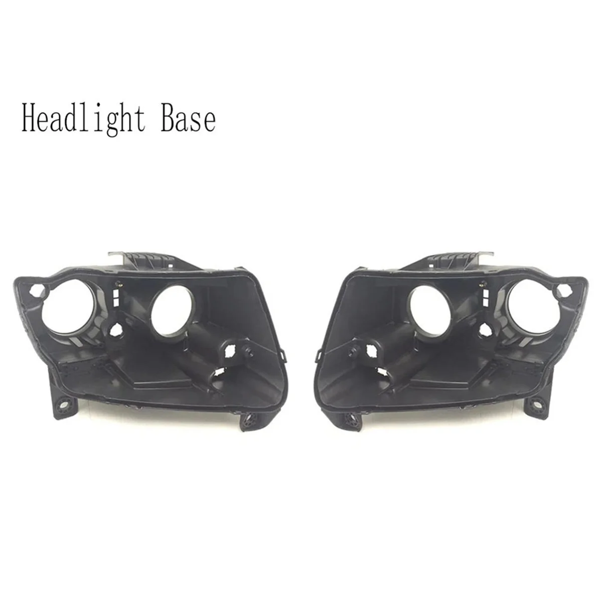 Car Left Headlight Back Support Headlight Base for Jeep Compass 2011-2016 Head Light Lamp House