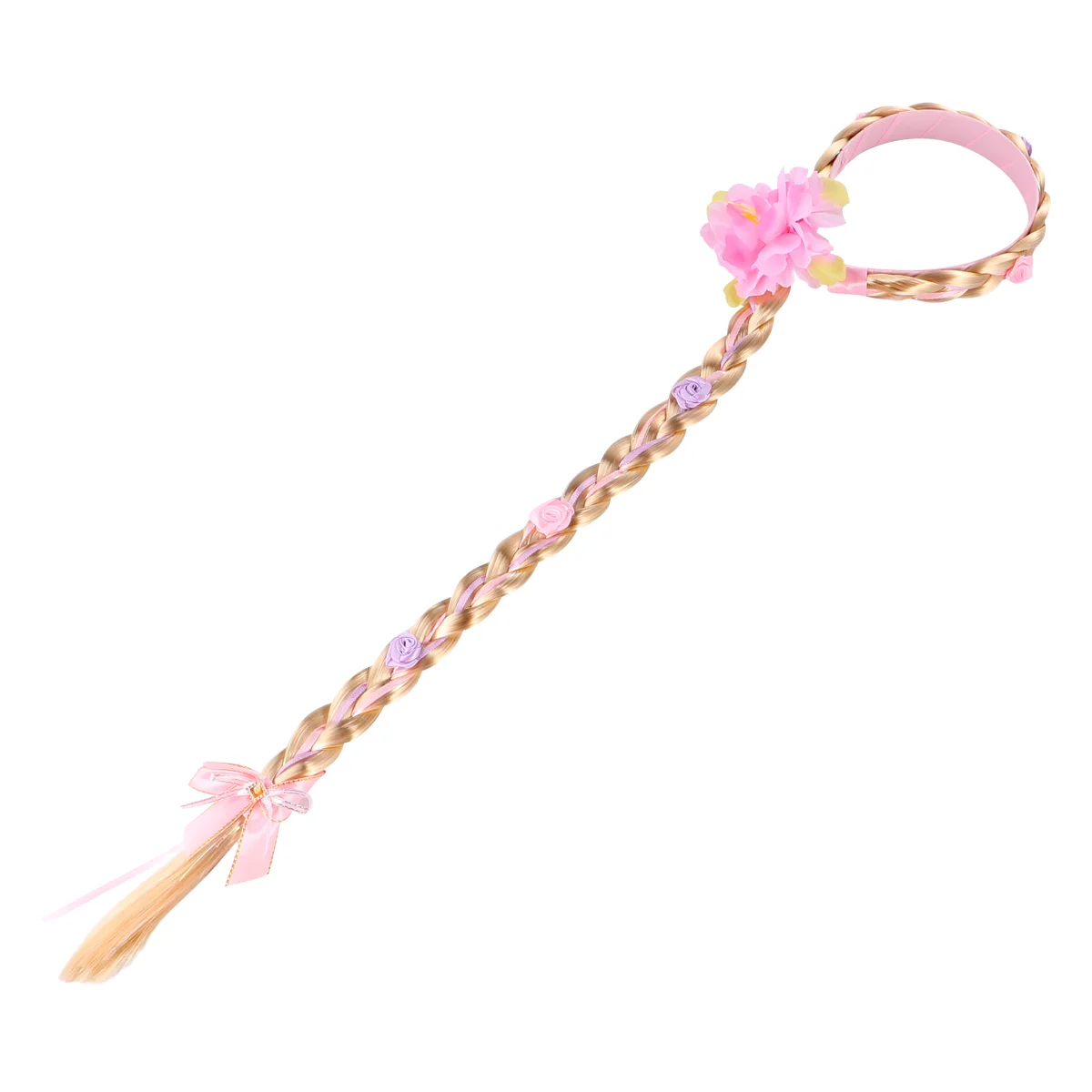 Braid Headband Pigtails for Girls Hair Tying Tool Braids Updo Buckle Accessory Child Brooches Accessories Fake Clothing