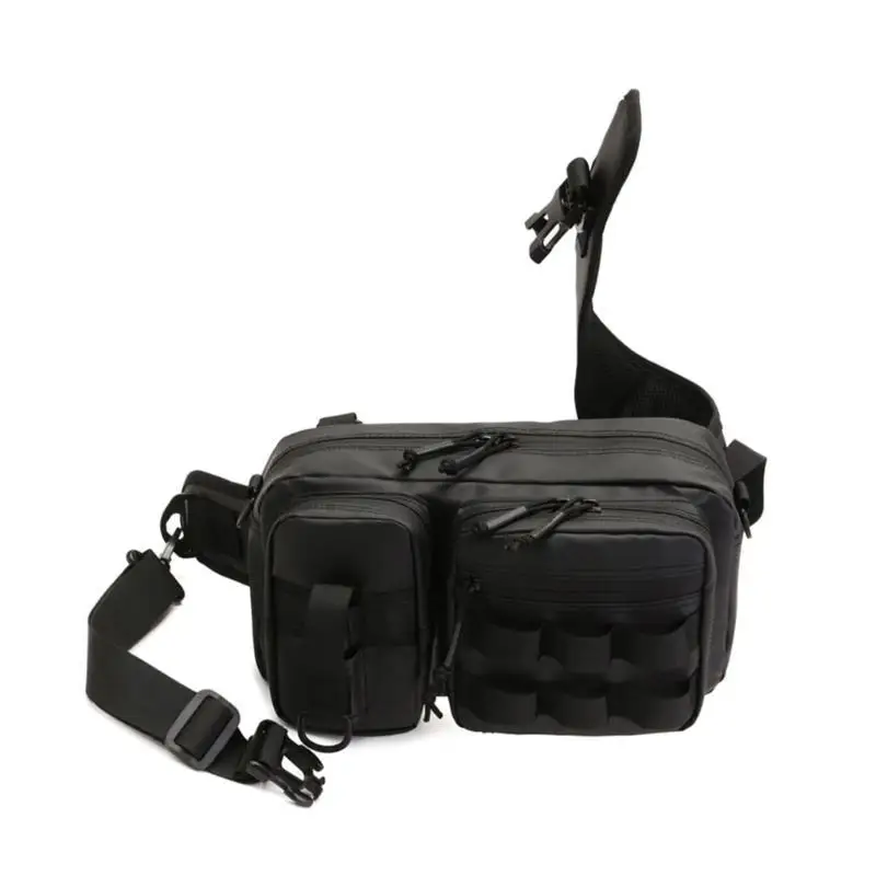 652F Multifunctional Lures Waist Pack Outdoor Shoulder Bag Fishing Tackle Lures Bags