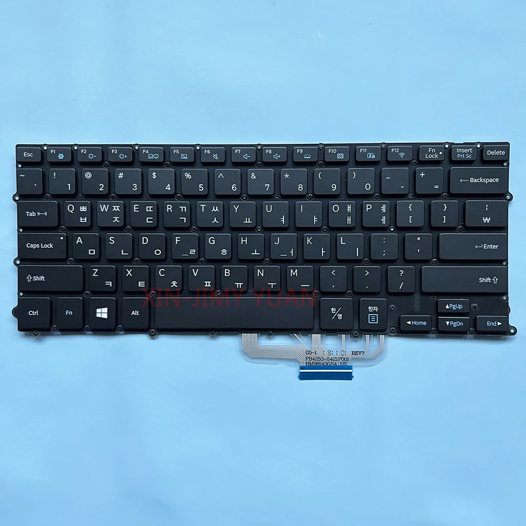 

900X3L Korean Keyboard For Samsung NP900X3L 900X3L NP900X3M 900X3M Notebook Hangul Layout