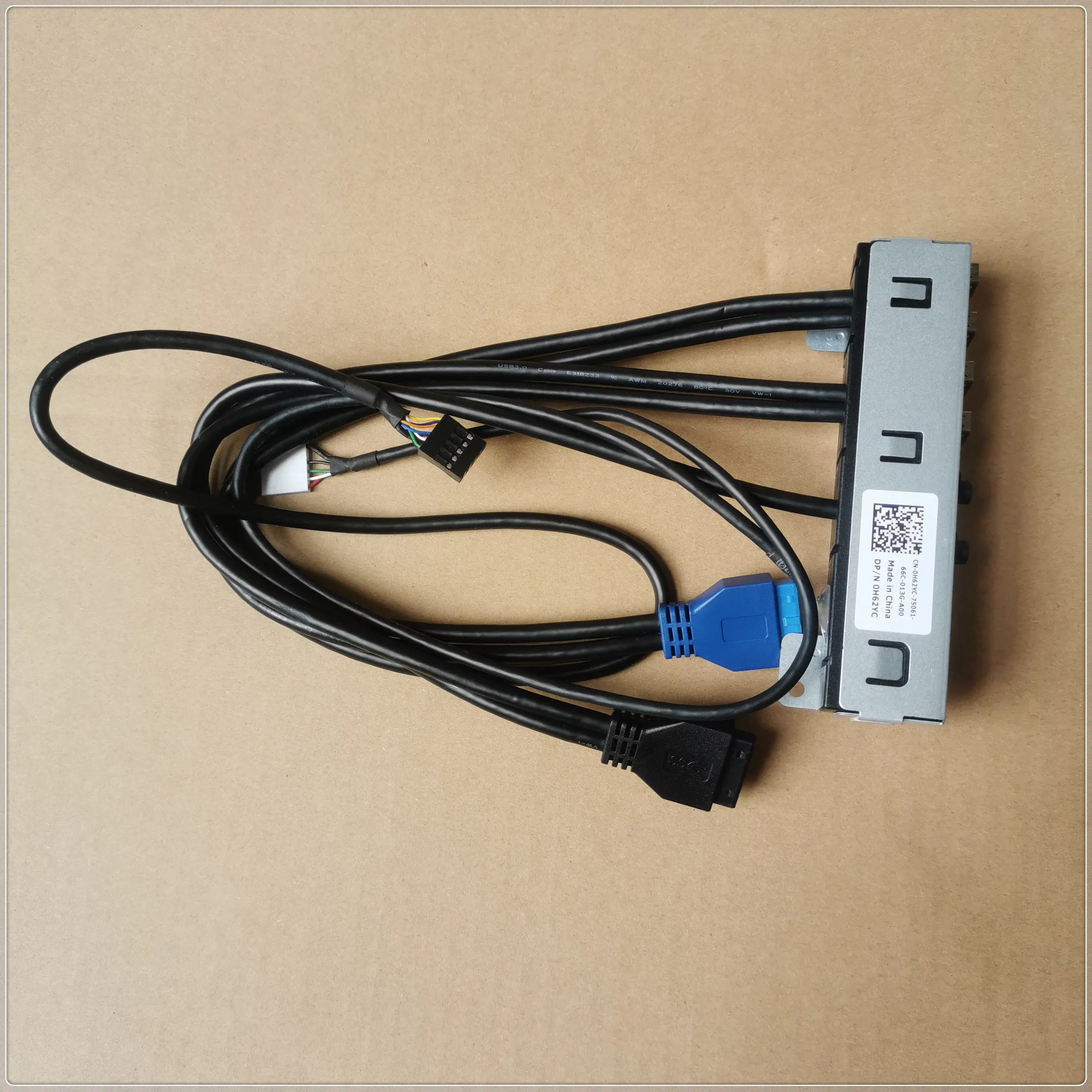 For DELL XPS 8910 8920 Front USB Audio Panel with Cable H62YC