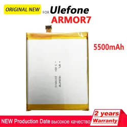 Genuine Original 5500mAh Mobile Phone Battery For Ulefone Armor 7 armor7 Rechargeable Mobile Phone High Quality Battery Batteria