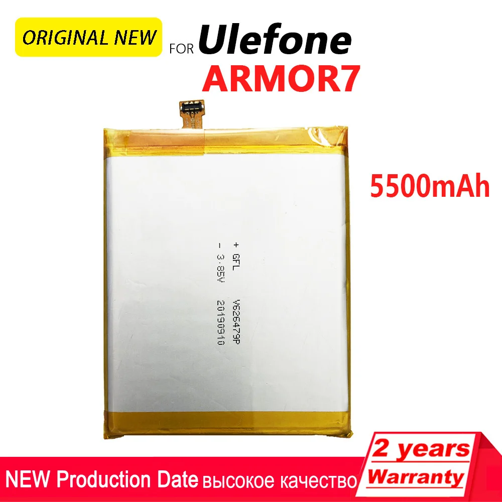 Original For Ulefone ARMOR 2/3/7/X3/Power 2/3/5/Gemini Pro T1/2/Paris/NOTE 7/S11/S1/S7/S8/U007/U008 Battery SmartPhone Batteries