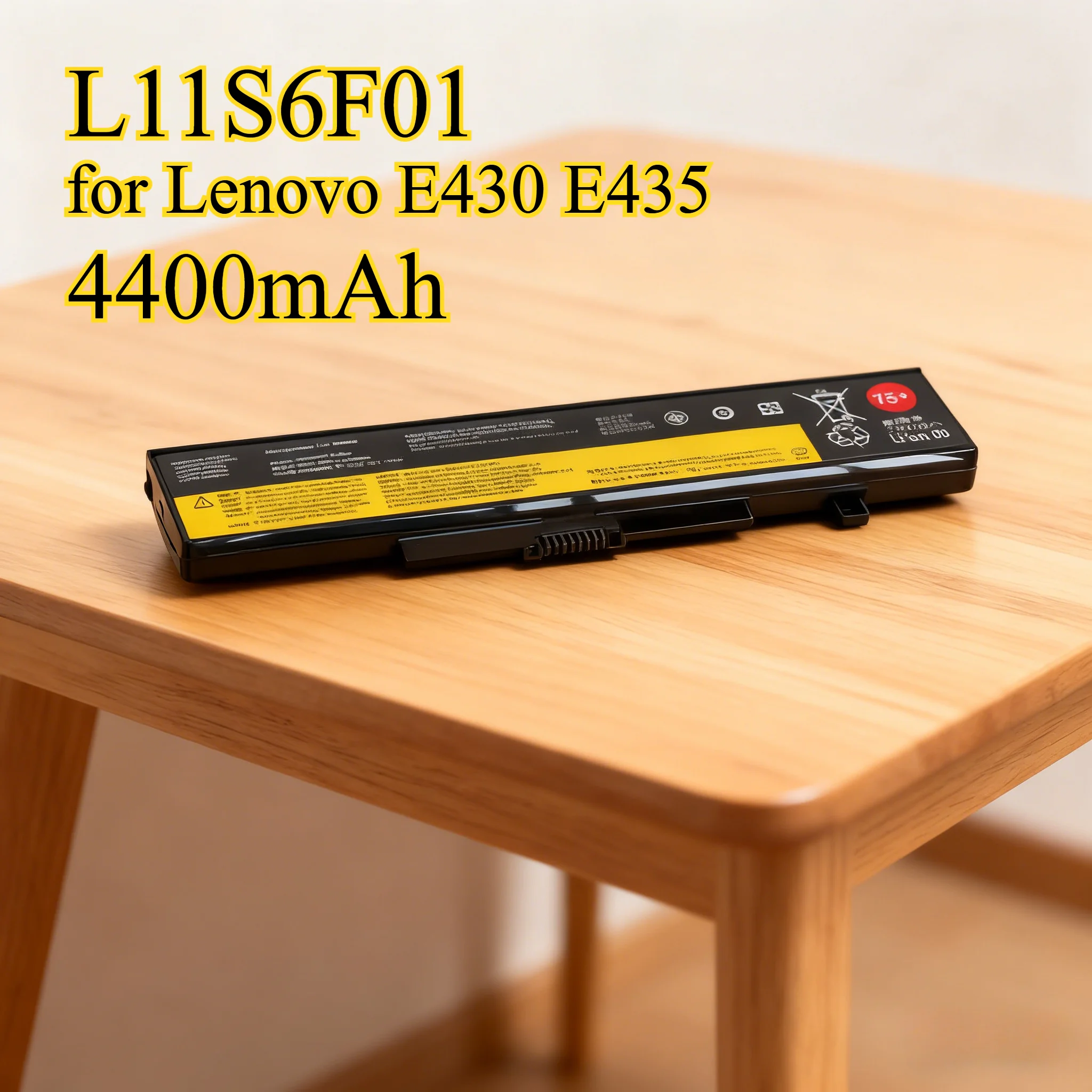 

4400mAh Laptop Battery for Lenovo E430 E435 E530 E535 V480 B490 B580 B590 Series Replacement Li-ion Battery