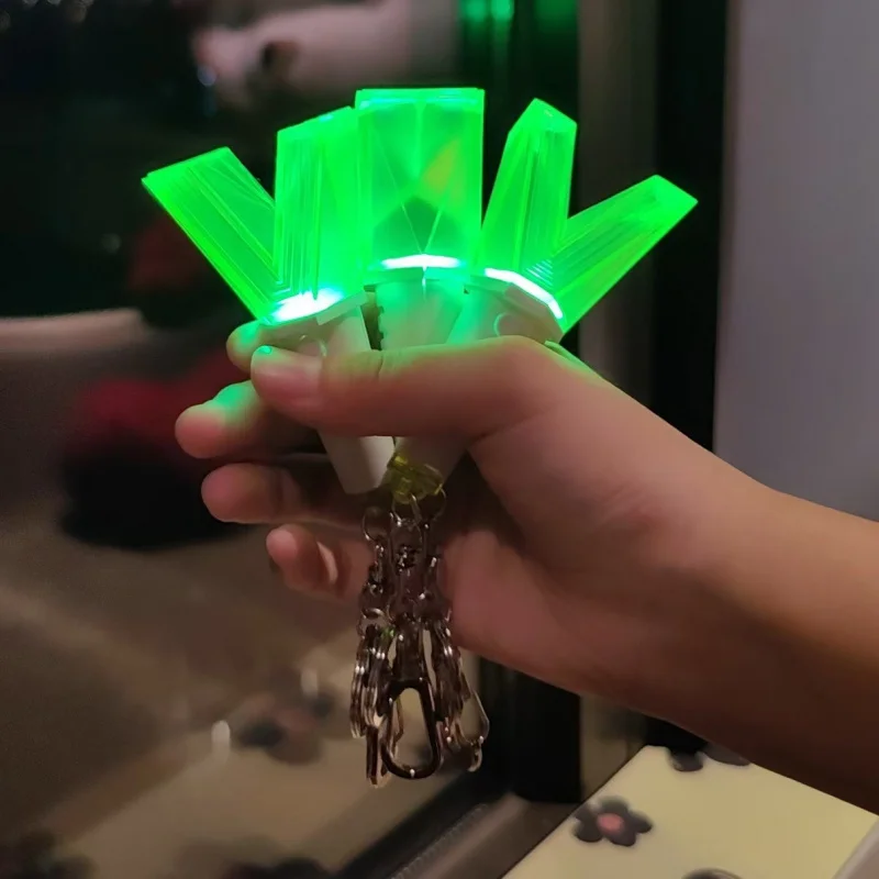 WayV light stick Coreia Kpop Lightstick lâmpada chaveiro haste luminosa com luz eletrônica pingente periféricos mesmo estilo