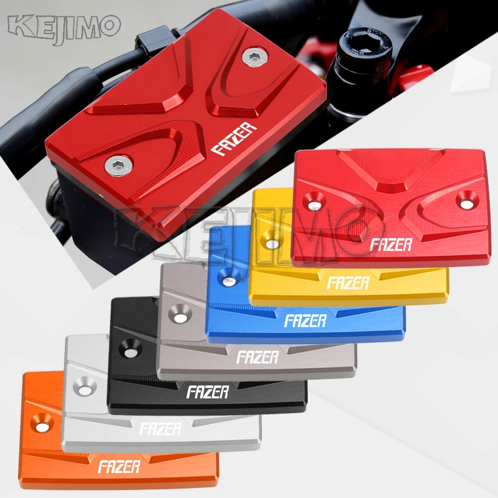 

For Yamaha FZ-07/FZ07 2013-2015 Motorcycles CNC Front Brake Reservoir Fluid Tank Cover Oil Cup Cap FZ-09 FZ8N FZ8S Fazer FZ10