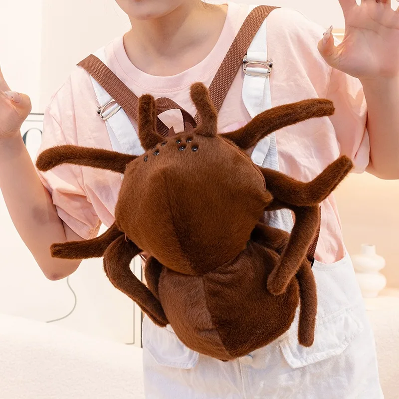 New Fashion Creative Gorilla Plush Backpack Cute Monkey Stuffed Doll Funny Student School Backpack Boy  Girl Gifts A