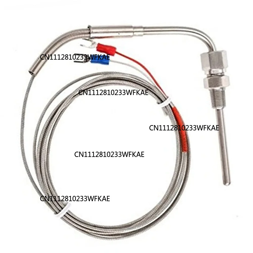 0-1300°C EGT K Type Thermocouple Exhaust Probe Thread Cable Thermocouple Temperature Sensor For Temperature Controller 2M
