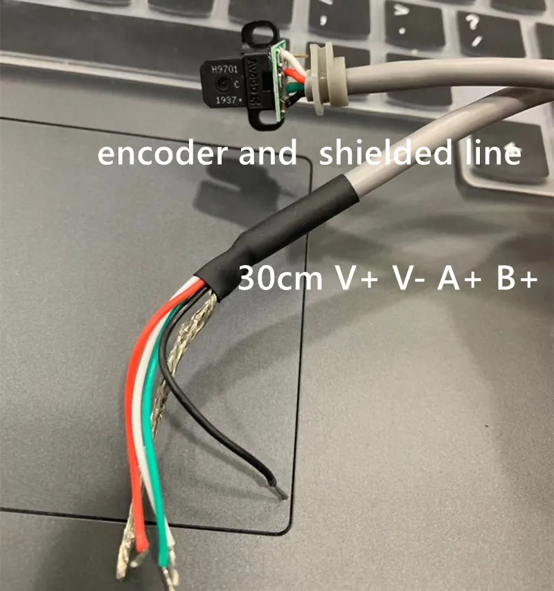 Photoelectric Encoder  AB Channel Output 5V DIY  Motor Encoding Disk Sensor HEDS-9731#A50 9731B50 9700C50 9700H50 Wire