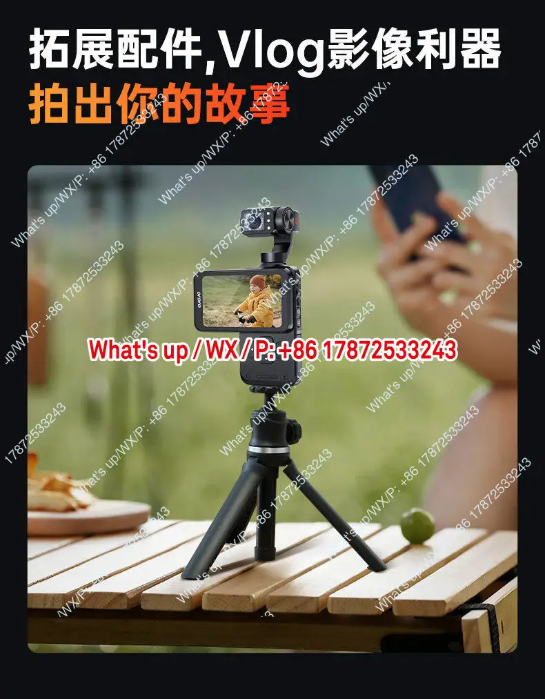 M5 Pocket PTZ Sports Camera Pocket Digital Camera 5K Handheld Beauty Photography vlog Live Streaming