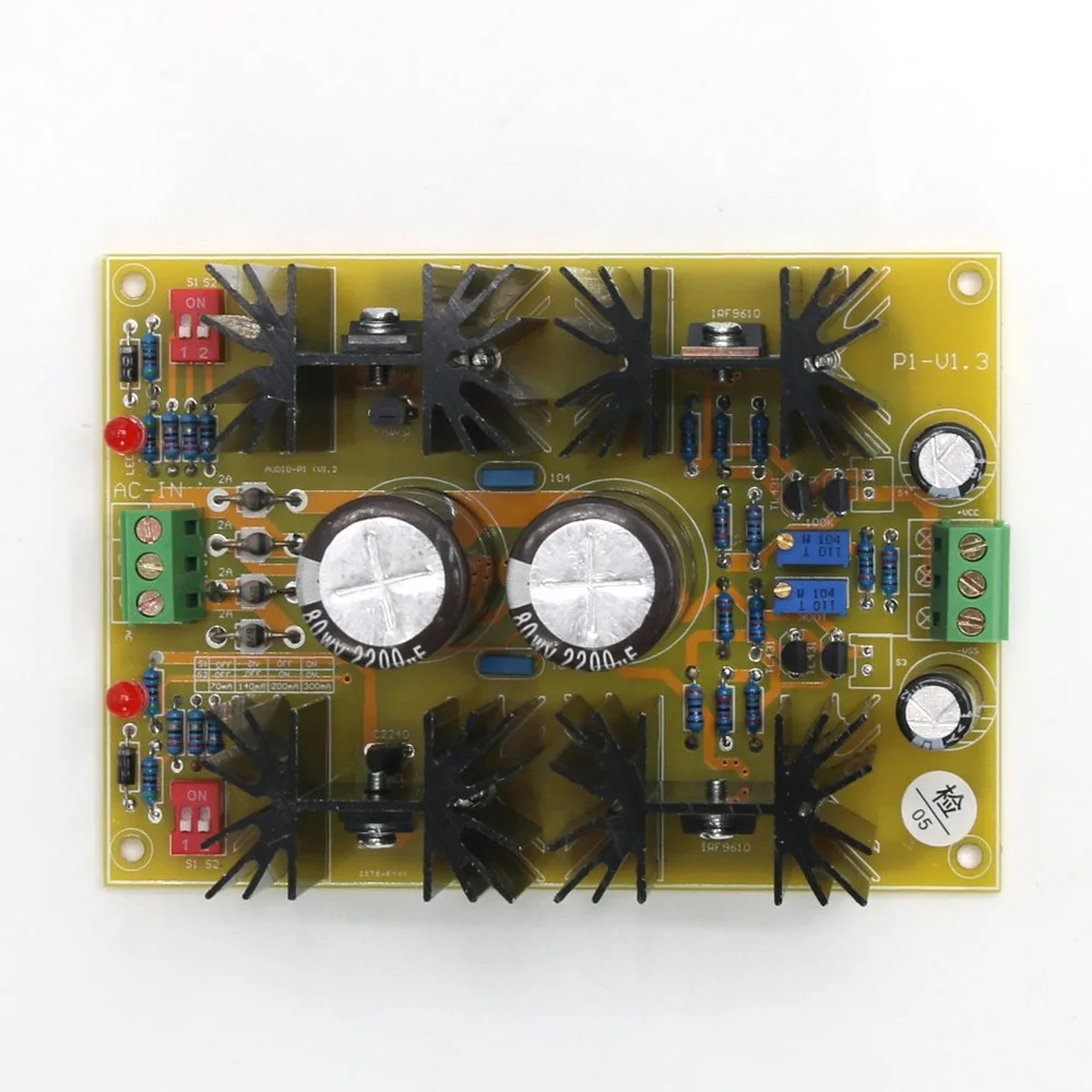 

P1 HiFi Parallel Class A Power Supply Board With 4-Speed Input Current Adjustment