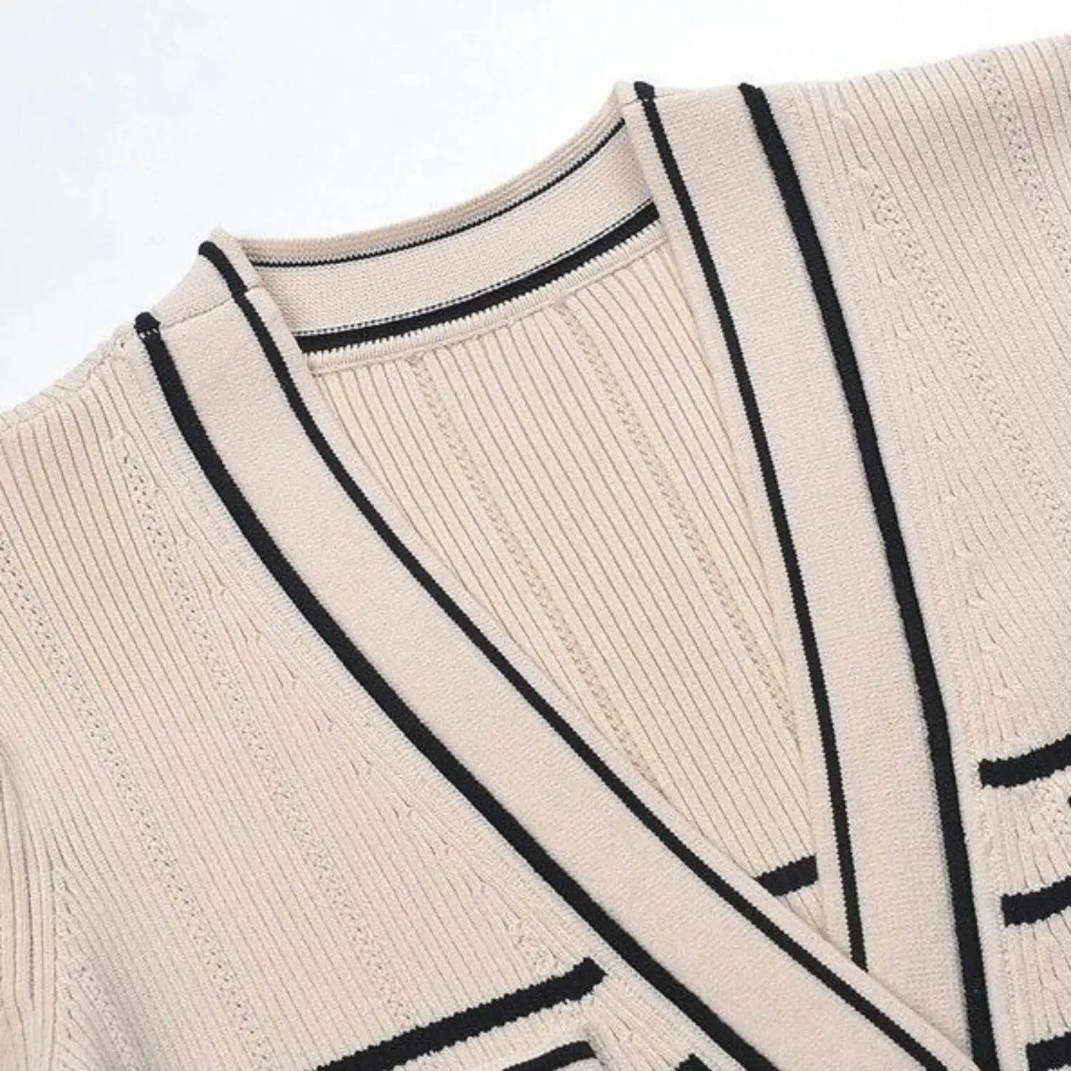 Leosoxs verão roupas femininas manga de cinco pontos vestido longo listra único breasted gola v maxi vestido senhora do escritório casual em camadas