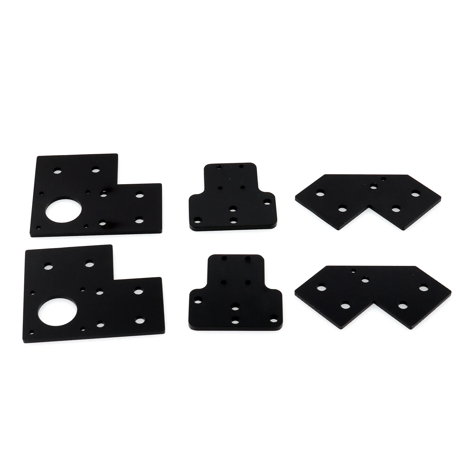 Veekaft customized CNC parts XY Motor Mount plates XY Idler Corner Mount plates XY Axis Joiner for RatRig V-core 3 V core 3.1