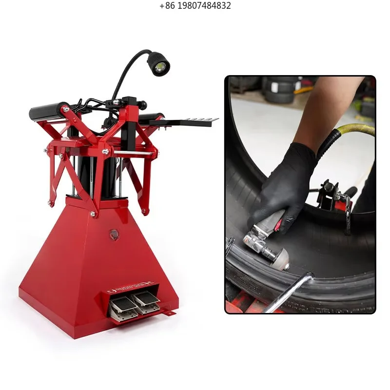 Portable Waterproof Auto Repair Tools Car Pneumatic Tire Expander Foot-operated Maintenance Machine 12-Month Warranty