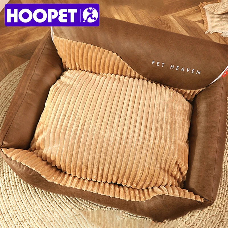 

HOOPET Large Size Dog Bed Padded Cushion Sleeping Beds and Houses for Cats Super Soft Durable Mattress Removable Pet Mat