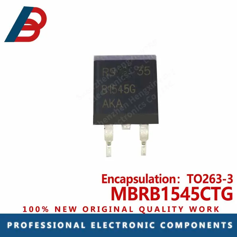 10pcs  MBRB1545CTG TO263-3 diode array