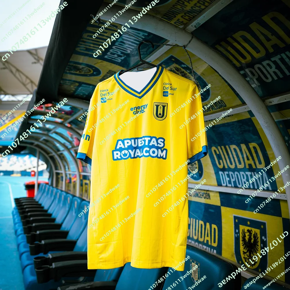 Camiseta de Fútbol Chile 2026 para Hombre y Mujer, Universidad de Concepción, Impresión 3D, Secado Rápido, Deportiva, para Entrenamiento de Fútbol, Moto