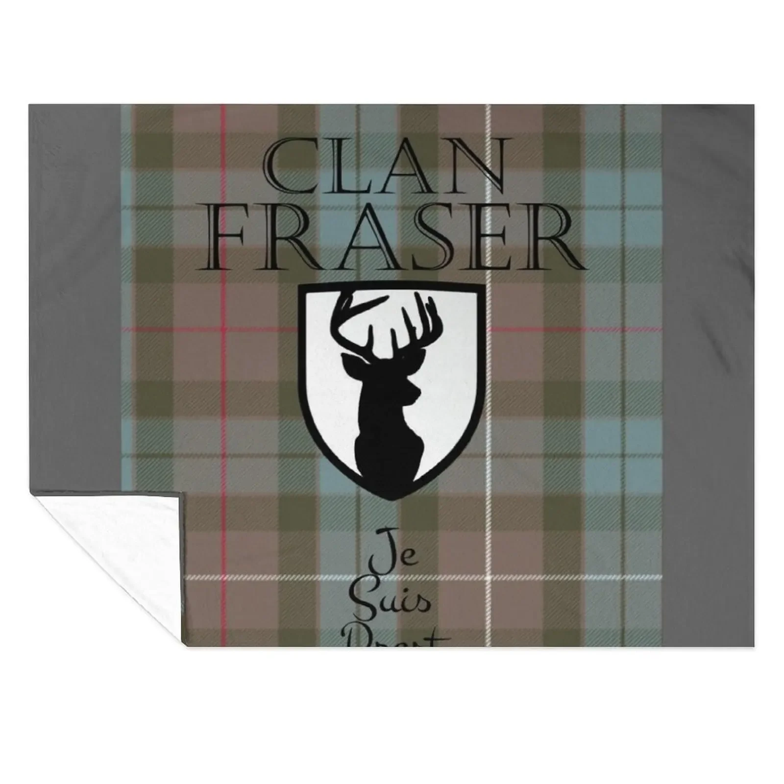 

Outlander/Clan Fraser Throw Blanket Moving Blankets Sofas Of Decoration heavy to sleep Luxury St Blankets