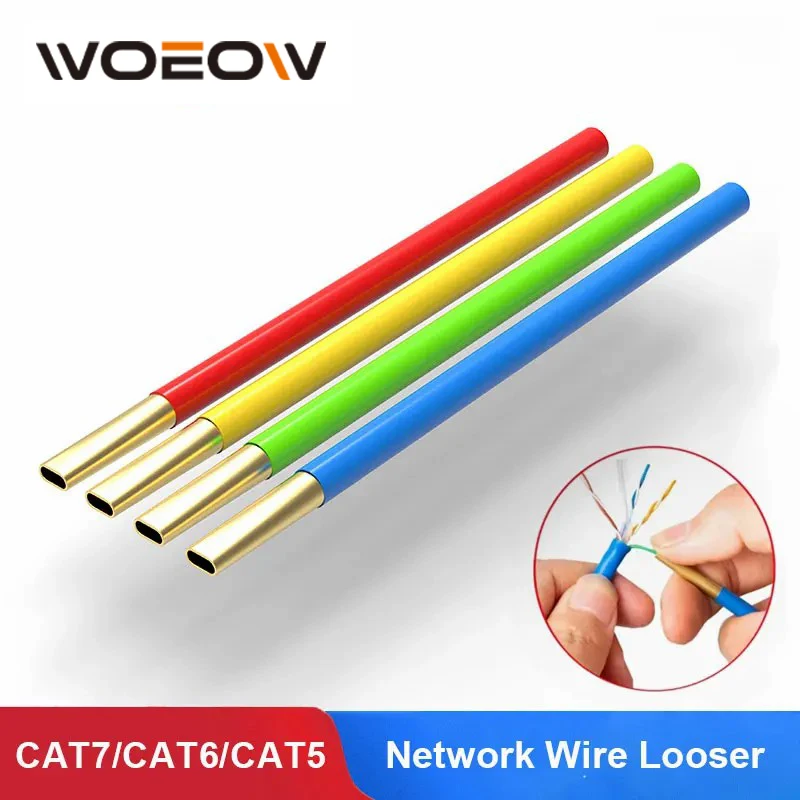 Luźniejszy kabel sieciowy WoeoW, narzędzia inżynieryjne skręcony drut Separator rdzenia dla CAT5/CAT6/CAT7 i linii telefonicznych