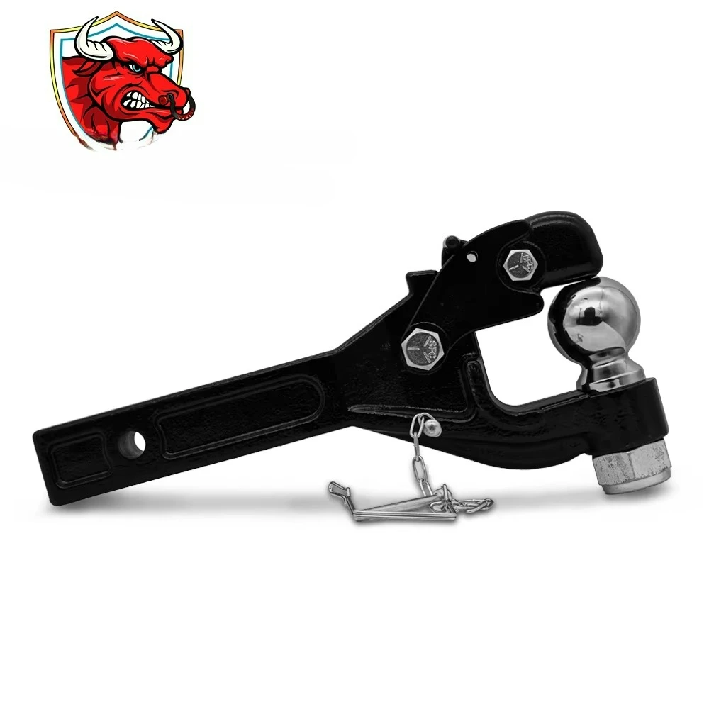 

Кованый буксировочный крюк для прицепа, усиленный, 15 тонн, без шарового соединения, для всех транспортных средств