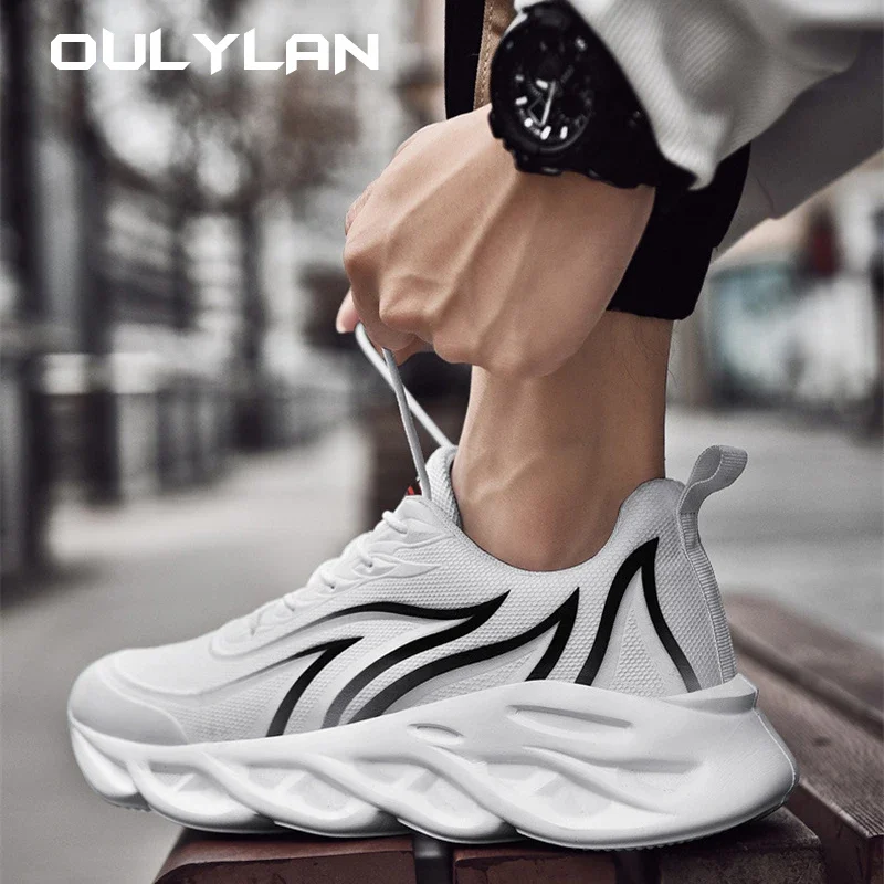 2024 New Autumn Couple Shoes Fashion Men's Running Shoes Men's Sports Breathable Dad Shoes