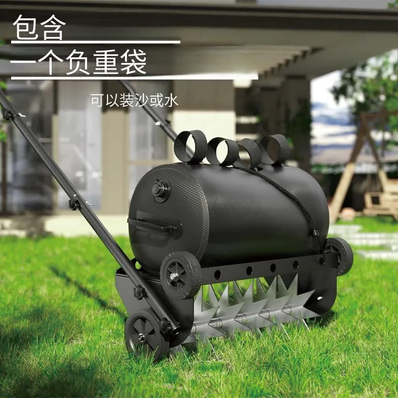lawn puncher household lawn puncher lawn aerator multi-functional scarifier