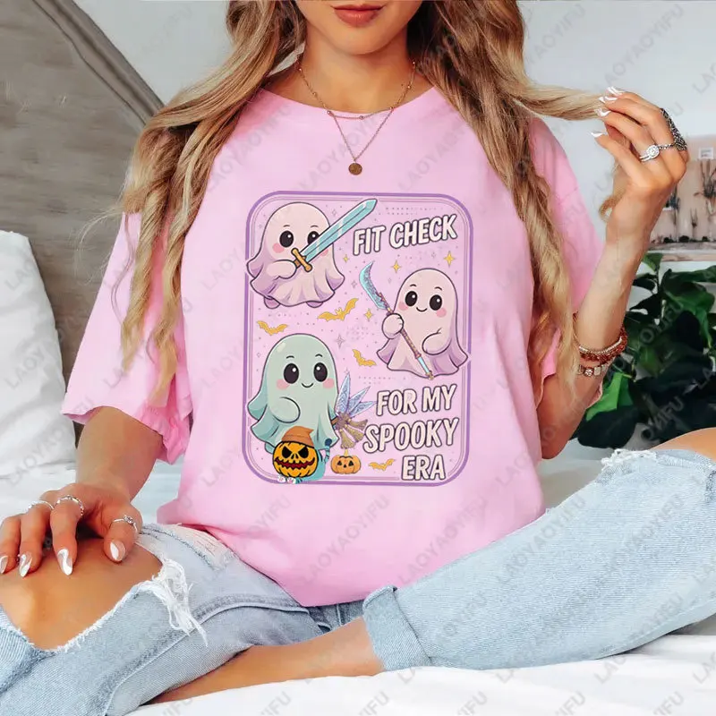 هالوين قميص شيطان الصيادين تي شيرت ديربي النمر تيز Kpop هنتركس ساجا الفتيات مخيف الموسم امرأة تي شيرت متعة لطيف شبح القمم